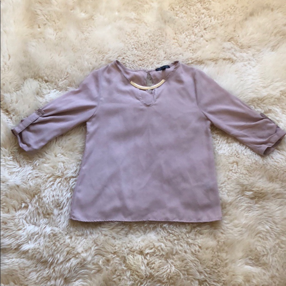 Tauole blouse with gold detail